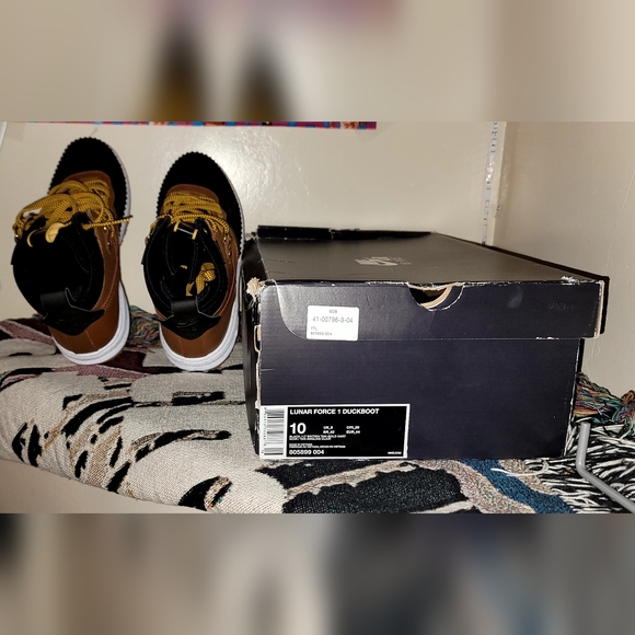 Nike Lunar Force 1 Duckboots Size 10 Mens Deadstock, OG - Picture 13 of 16